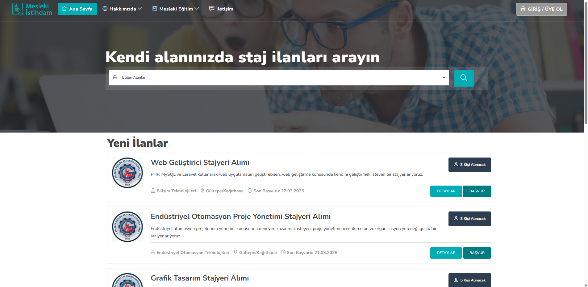 Mesleki İstihdam Platformu